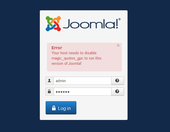 joomla magic quotes gpc