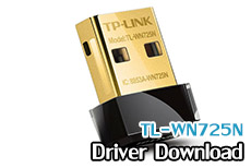 ดาวน์โหลดไดร์เวอร์ TL-WN725N