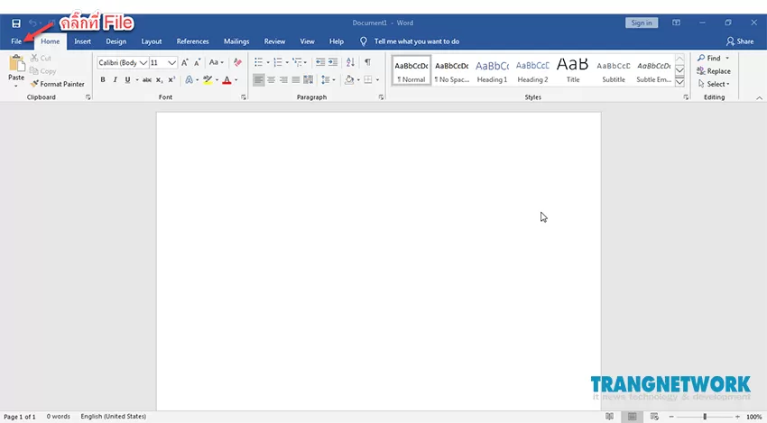 office-lang1 วิธีเปลี่ยน Microsoft Word,Excel,Powerpoint ให้เป็นเมนูภาษาไทย